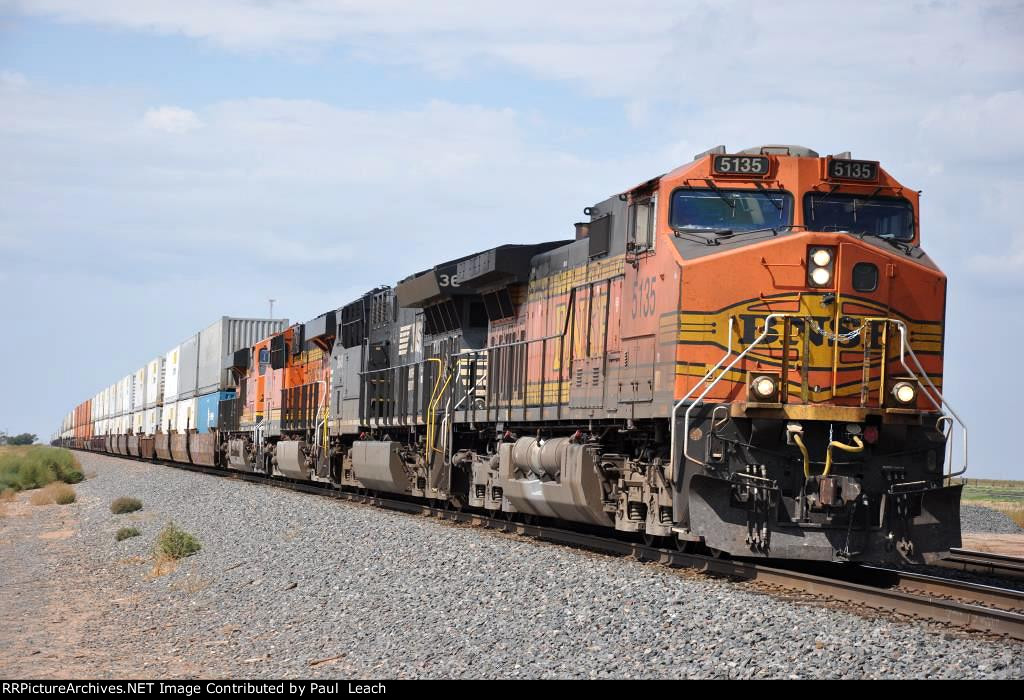 Intermodal rolls east